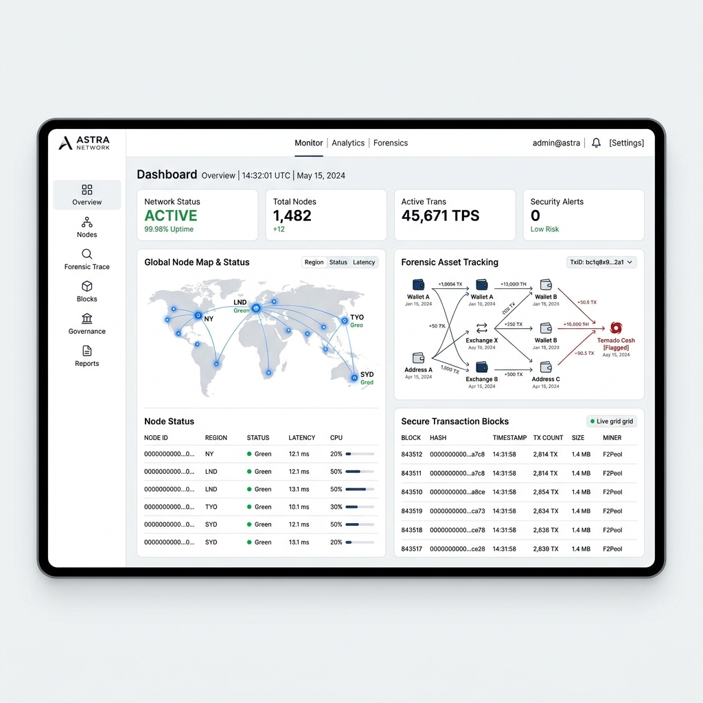 Uracil Chain Ledger UI