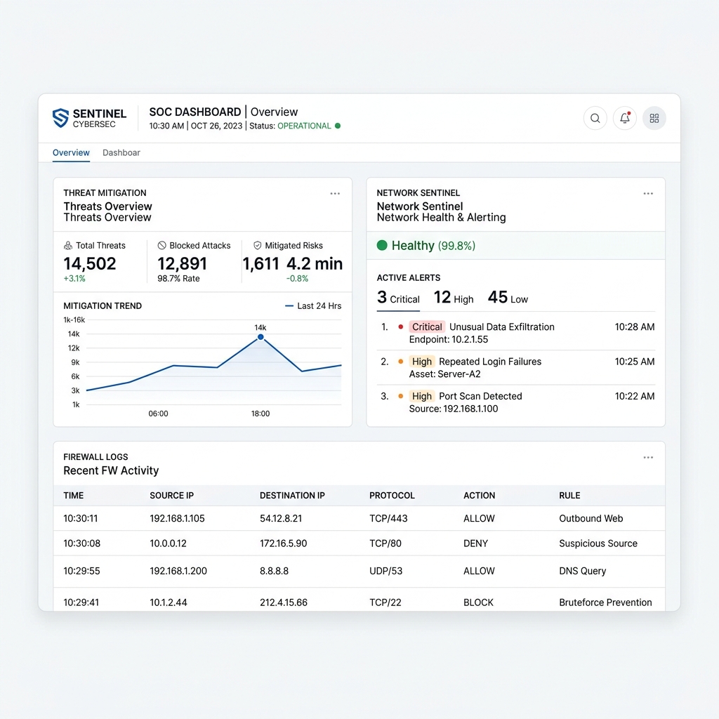 Uracil Sentinel Security UI